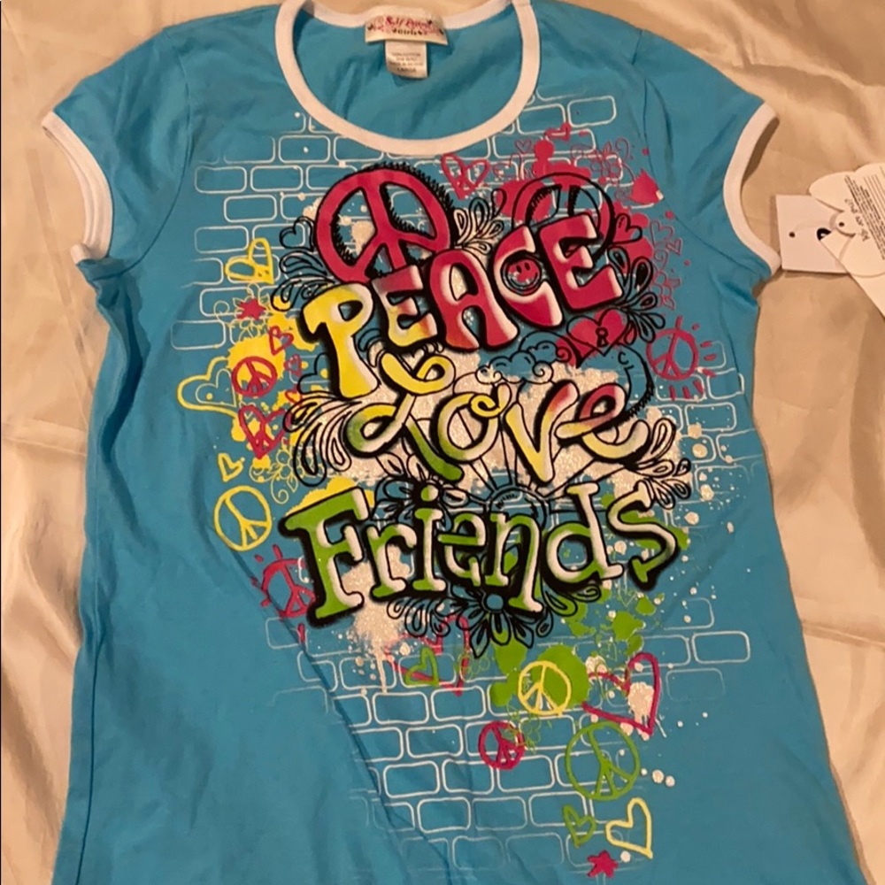 ~Self Esteem~ Lot of 2 Vintage Girls T-Shirts